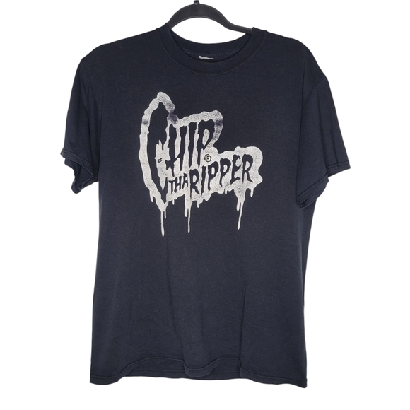 Vintage Other - Vintage Y2K Chip Tha Ripper Rap Graphic T-Shirt in Black White Size Medium